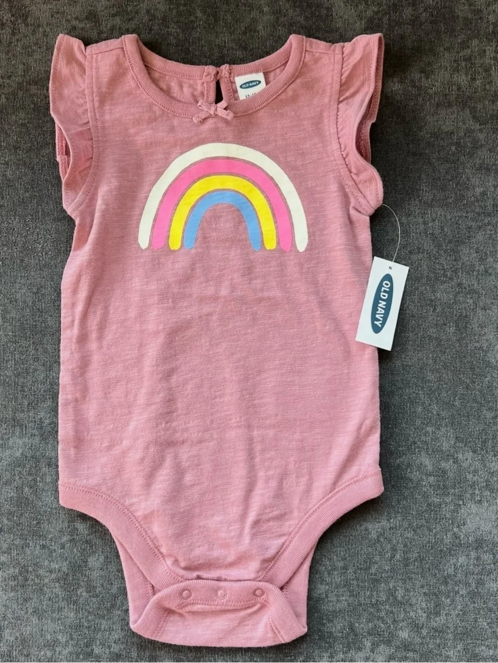 NWT Old Navy Rainbow and Sunshine Onesie Bundle Size 12-18 Months